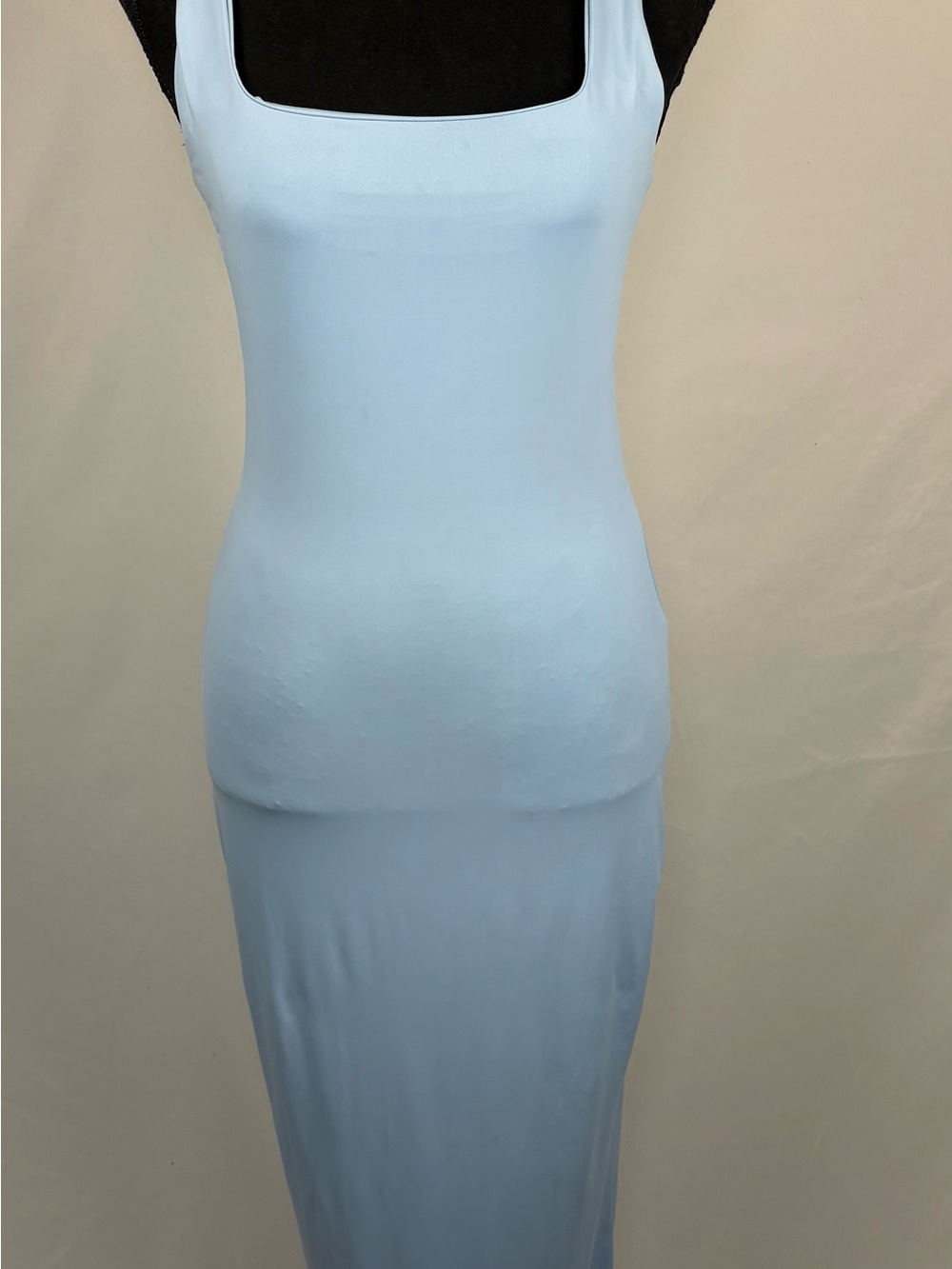 Bodycon Dress Blue Seamless Small